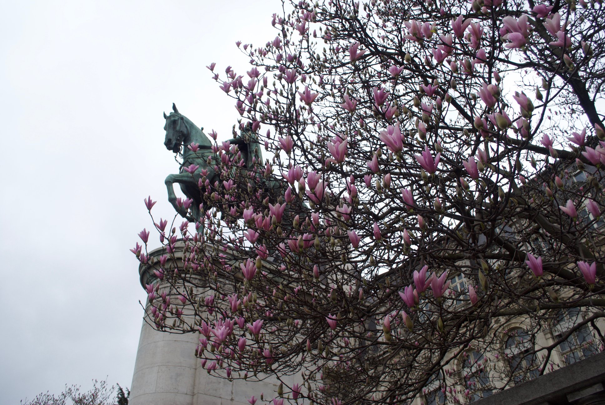 lente in Parijs